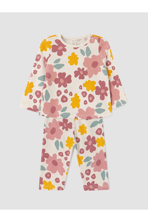 Timeless Clothing & Timeless Choices Floral Girl Baby Pajama Set