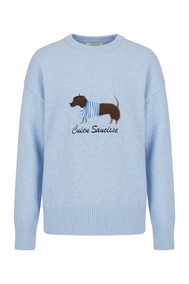 Blue Dog Sweater