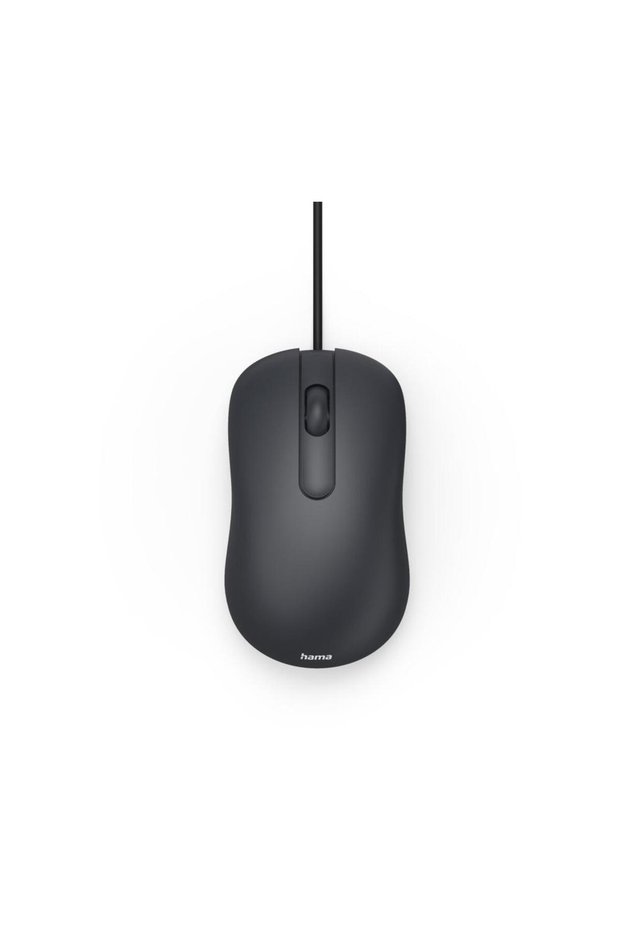 CM-100 USB Mouse, Optical, 3 Buttons, W/O Click Noise, Cable, Black