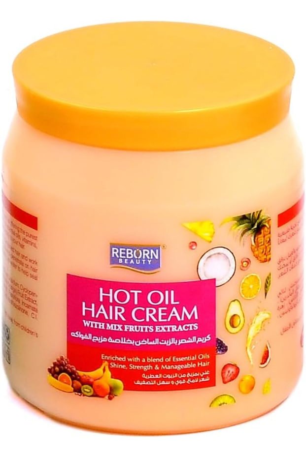 Hot Oil Cream with Mix Fruit Extracts 1 Liter