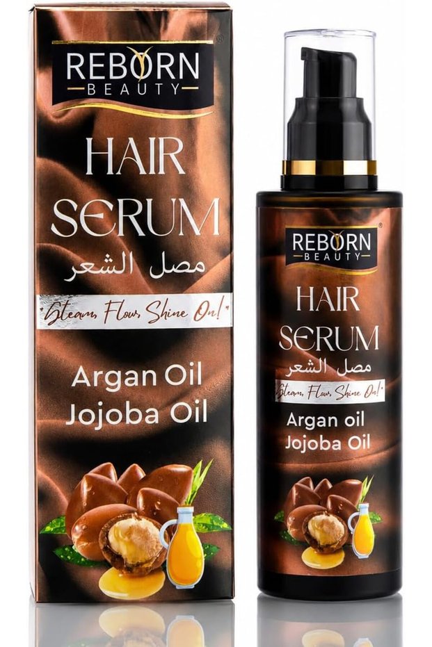 Hair Serum Frizz Ease - Infused with Argan and Jojoba Oil | 100ml