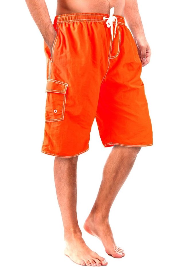Men Trunk Style Swim Trunks
