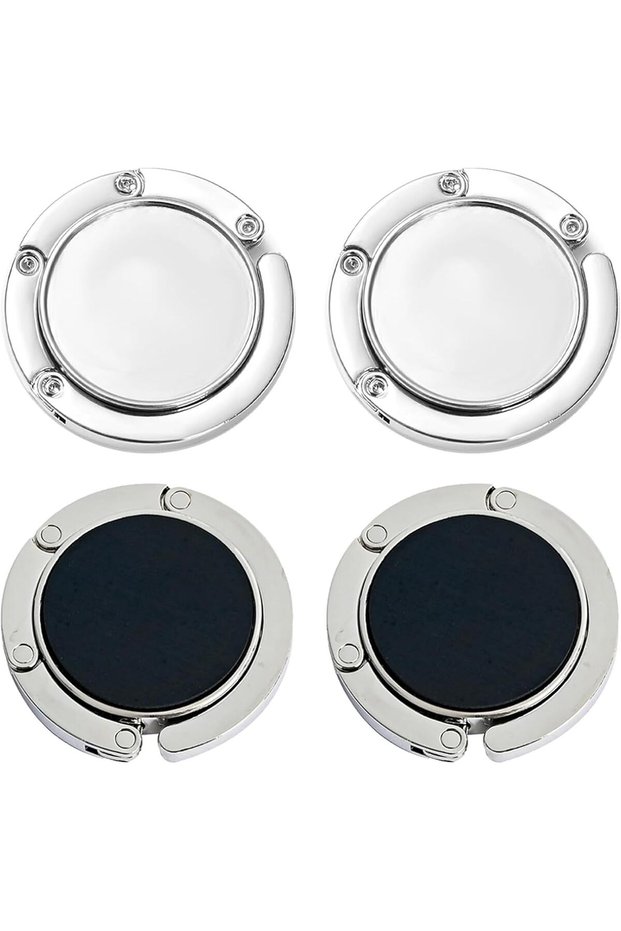 Bag Holders for Table, Foldable Handbag Holder for Table, Table Hook for Bag, Small and Compact, Com