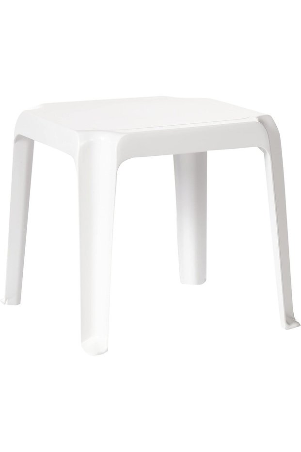 Plastic Low Square Table for Indoors and Outdoors