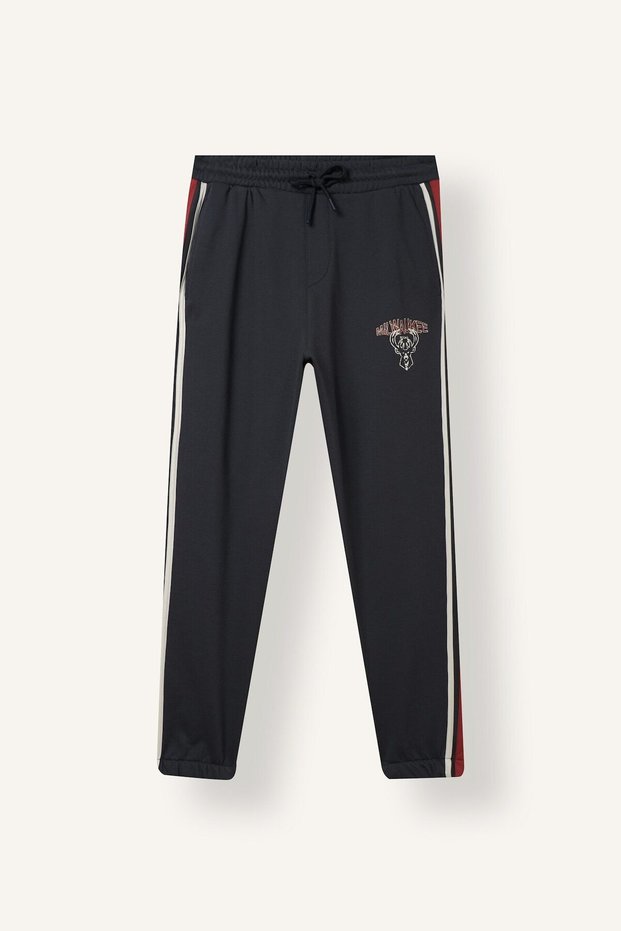 NBA Milwaukee Bucks Standard Fit Jogger Pants with Elastic Cuffs, Thick Fabric I4088AX26WN