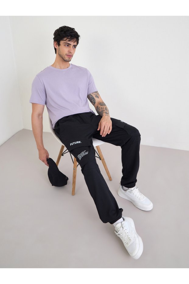 Slim Fit Cargo Jogger with Drawstring