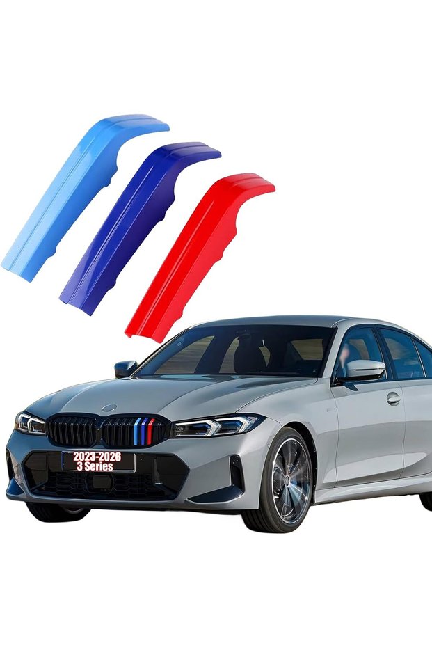 قطع تزيين الشبك الأمامي للسيارات، متوافقة مع سيارات BMW الفئة الثالثة، موديلات 2023-2026.
