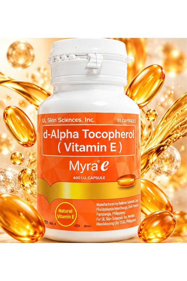 e Natural Vitamin E 400 IU Capsules With d-Alpha Tocopherol, Daily Antioxidant Nutrition