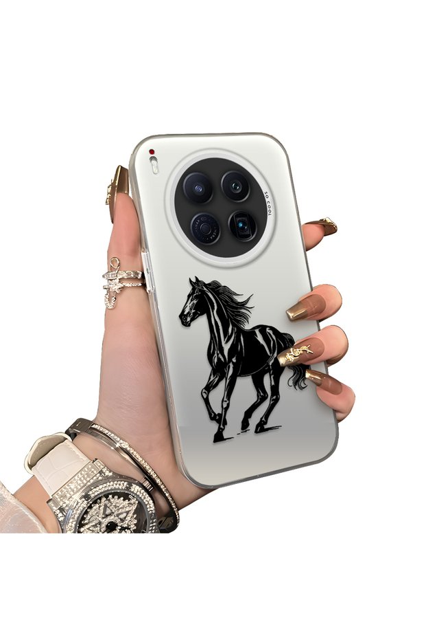 Tecno Camon 40 Premier 5G-Compatible Silicone Hard-Edge Back Case with Patterned Design for Couples
