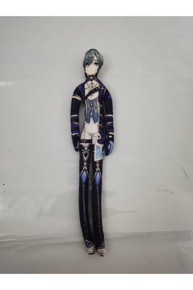 26cm B 26cm Flexible Body Wire Genshin Impact Lohen / Zandik The Doctor Il Dottore / Pantalone Plush
