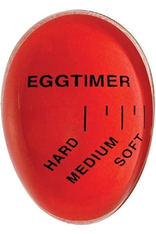 Egg Timer, Resin Material Cartoon Shape Kitchen Tool, Portable Hard Boiled Egg Timer for Co