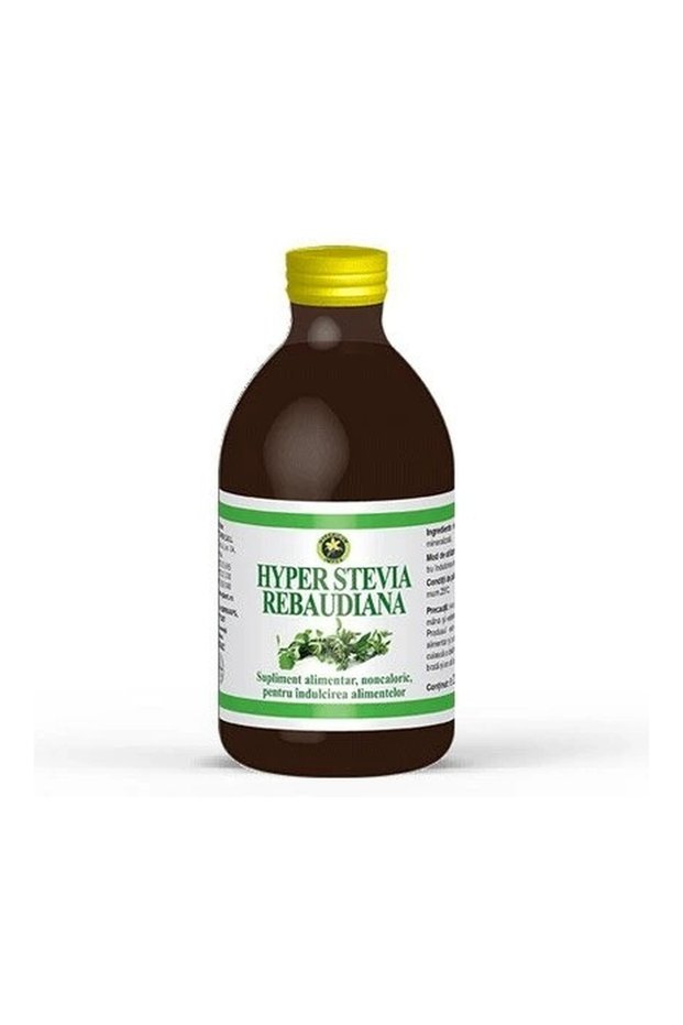 Indulcitor lichid Hypericum, extract de stevia, 250 ml