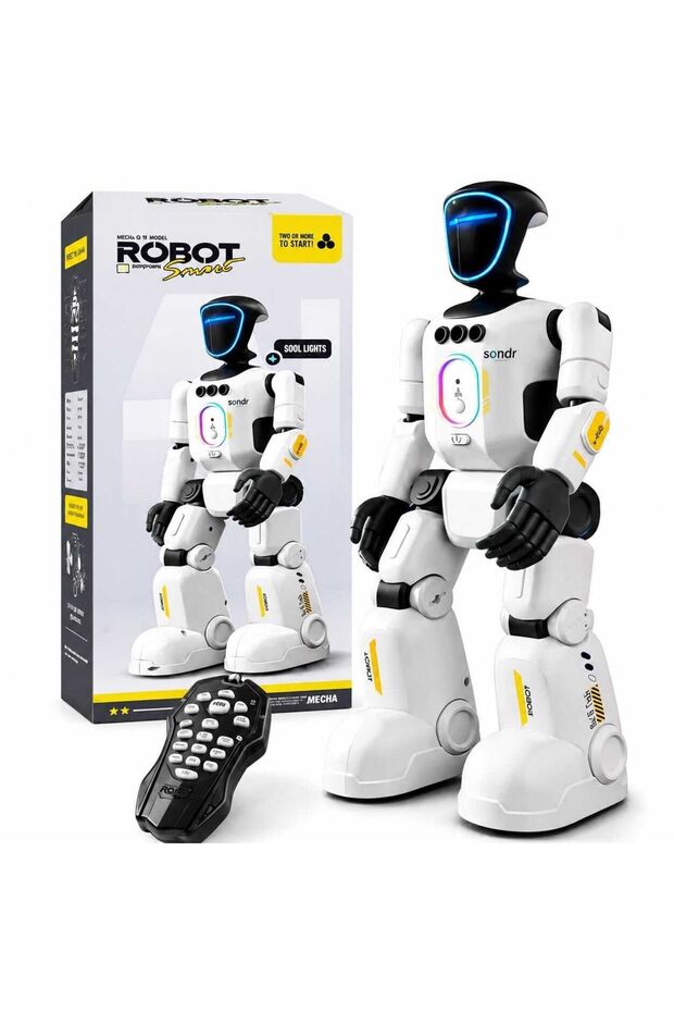 Bionic Smart Robot with Remote Control, LED Lights
