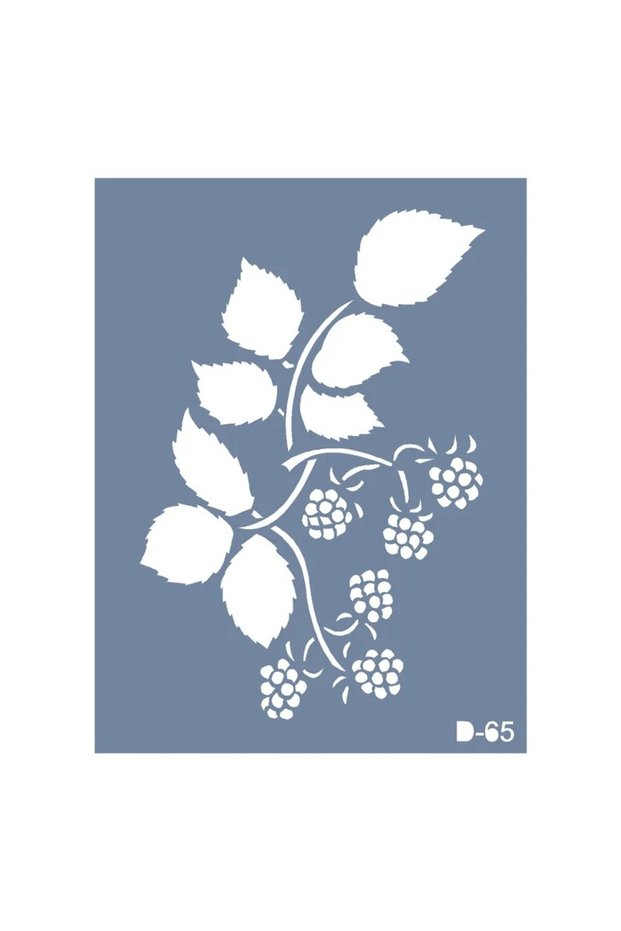 D65 Flower Model D Series Stencil 15x20 cm