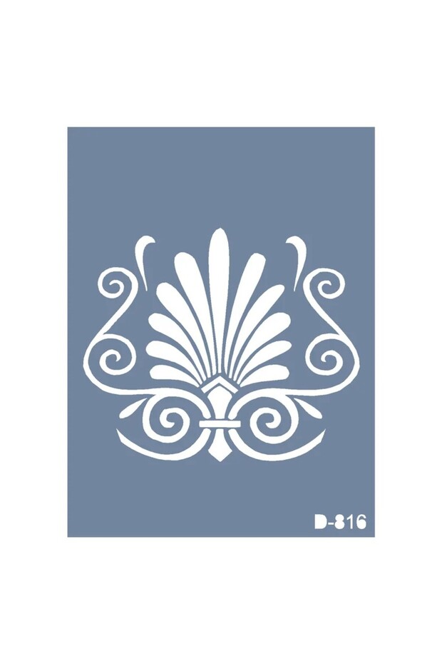 D816، قالب تصميم زهور، سلسلة D، مقاس 15 × 20 سم.