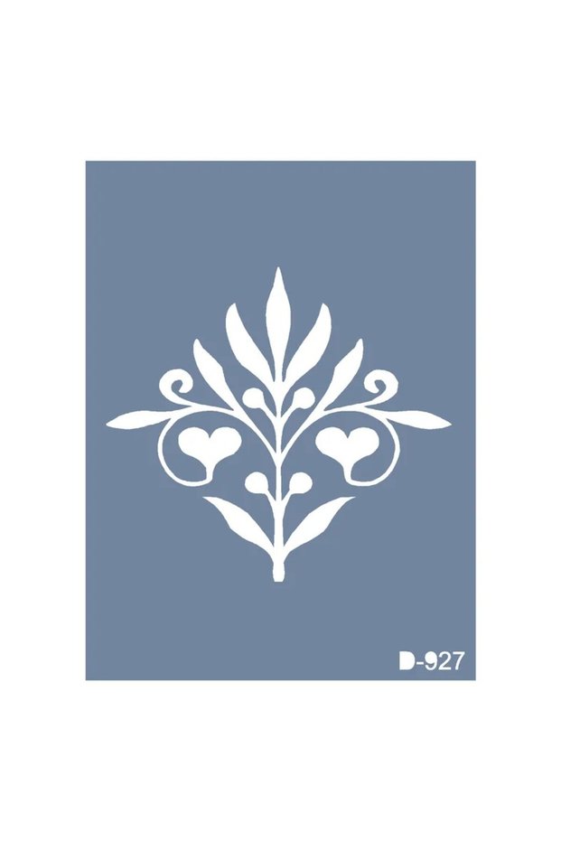 D927، قالب تصميم زهور، سلسلة D، مقاس 15 × 20 سم.