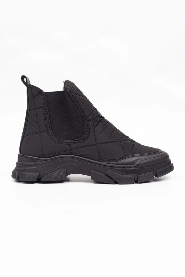 Women's Elastic-Side Stretch Casual Boots
