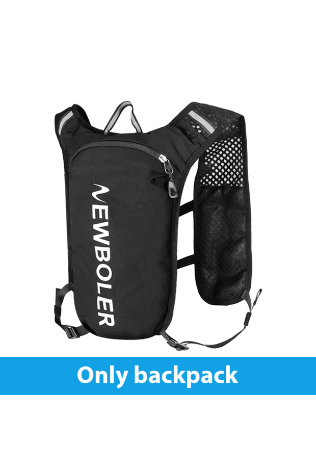 حقيبة ظهر BAG642 1 NEWBOLER للجري على الدروب، خفيفة الوزن للغاية، مع نظام ترطيب، قابلة للتنفس، وعملية