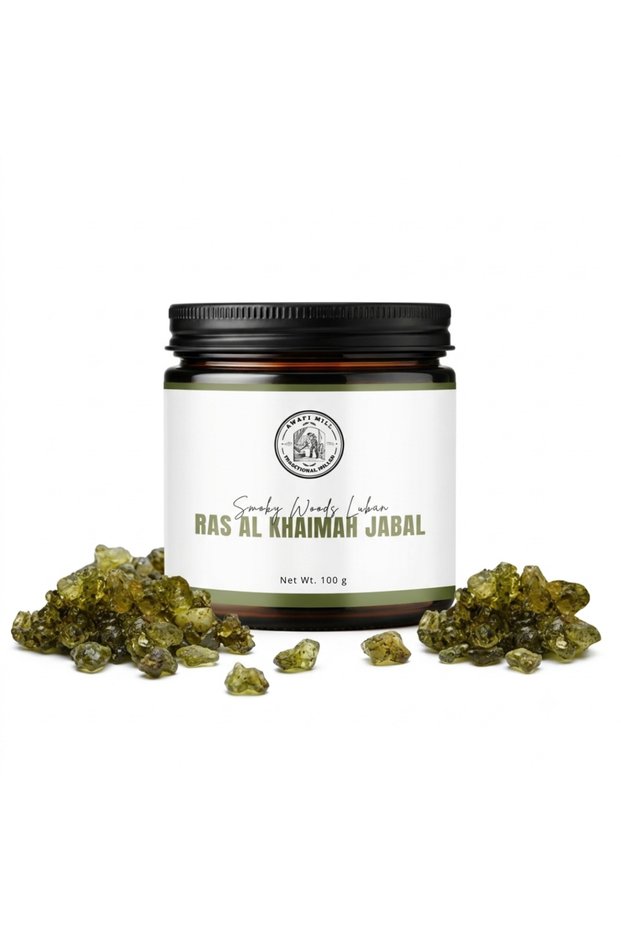Ras Al Khaimah Jabal Scented Luban | Leather & Smoky Woods | 100 g