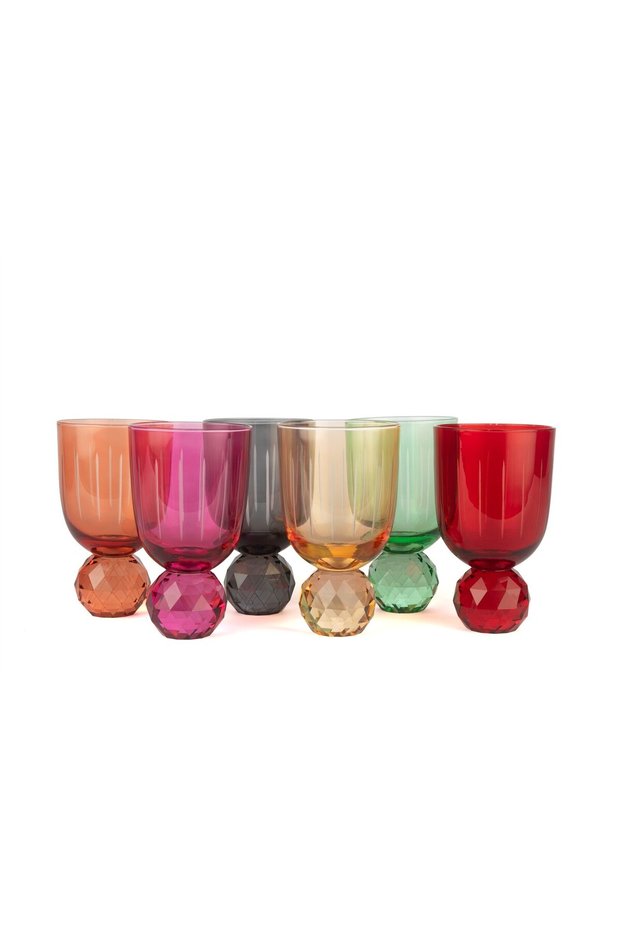 Lily 6-Piece Assorted Coffee Mugs