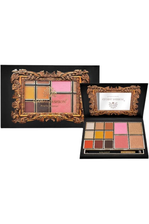 13-Color Eye Shadow Palette – High Pigment Matte & Shimmer Shades, Blendable, Long-Lasting Eyeshadow Makeup Palette for Day & Night Looks, All Skin Tones | (PALETTE 5)