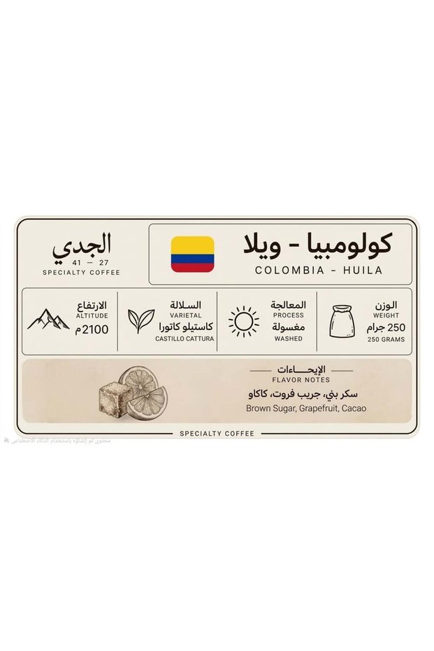 كولومبيا ويلا - ربع كيلو