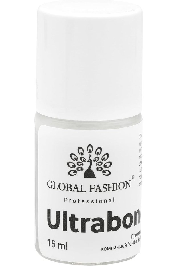 Non-Acid New Ultrabond Primer | Long-Lasting, Strengthens Nails | 15ml | Ideal for Thin, Weak, or Damaged Nails | Nail Art Brushes