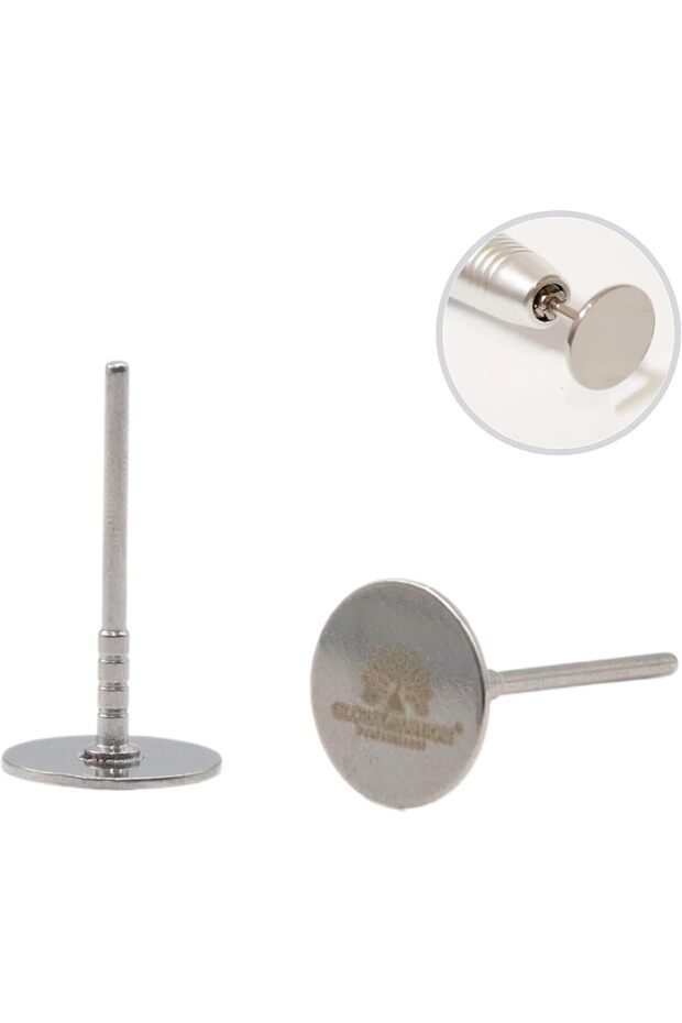 Stainless Steel Disc for Sanding Paper (25mm, 20mm, 15mm) - Metal Disk Nail Drill Bits & Drill Nails Accessories | (20mm)
