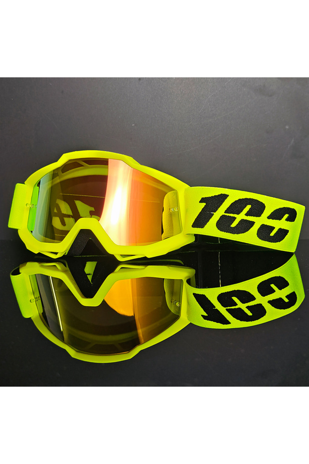 ONE SIZE LK-WB-ZC-8H Windproof Motocross Glasses Men MTB Cycling Dirt Bike Racing Goggles ATV Off-Ro