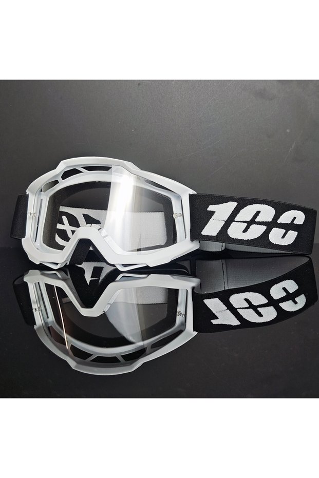 ONE SIZE LK-WB-ZC-3T Windproof Motocross Glasses Men MTB Cycling Dirt Bike Racing Goggles ATV Off-Ro