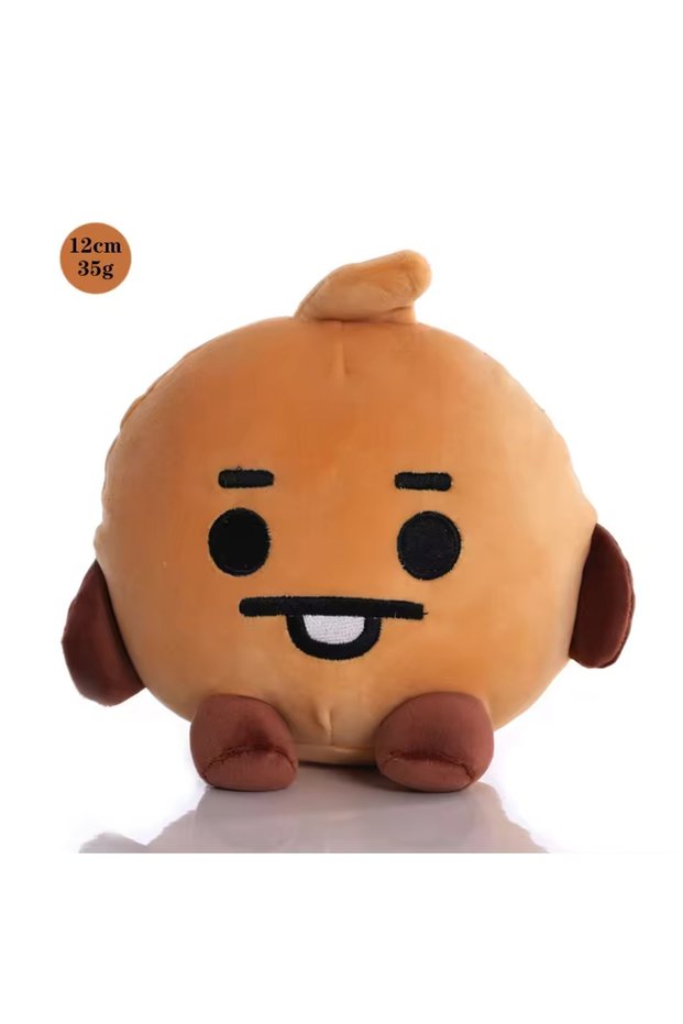 A-binggan-12cm B-T-2-1New Mini Plush Doll Pendant Keychain Plush Toy Bag Accessories Kawaii A