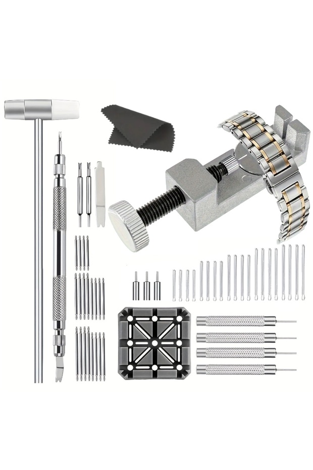 set 2 Adjustable Watch Tool for Watch Adjustable Remover Kit Metal Strap Bracelet Link Pin Repair To