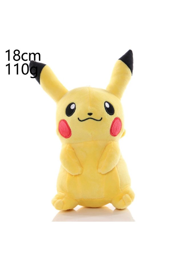 Original 18CM--Pikachu Pokemon Plush Toy Gengar Charmander Aerodactyl Pidgeotto Stuffed Animal Doll,