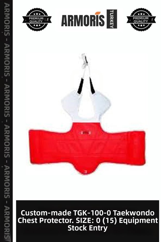 Special Production Tgk-100-0 Taekwondo Chest Protector. Size:0 (15) Equipment Stock Entry