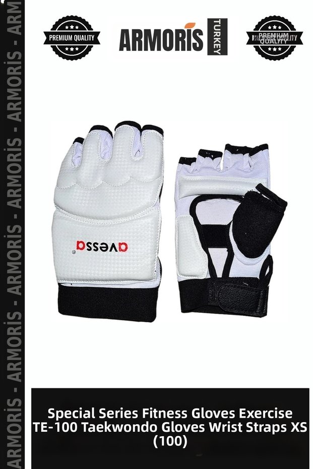 Special Series Fitness Gloves Exercise Te-100 Taekwondo Gloves with Wrist Wrap-Xs (100)