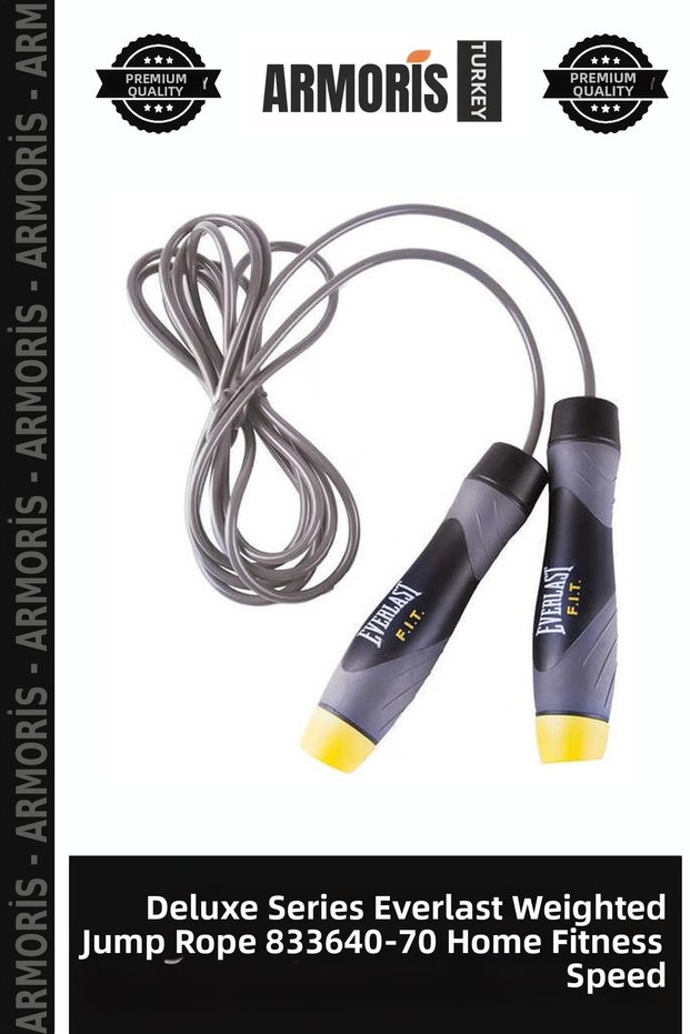 Delux Series Everlast Weighted Jump Rope 833640-70 Home Fitness Speed