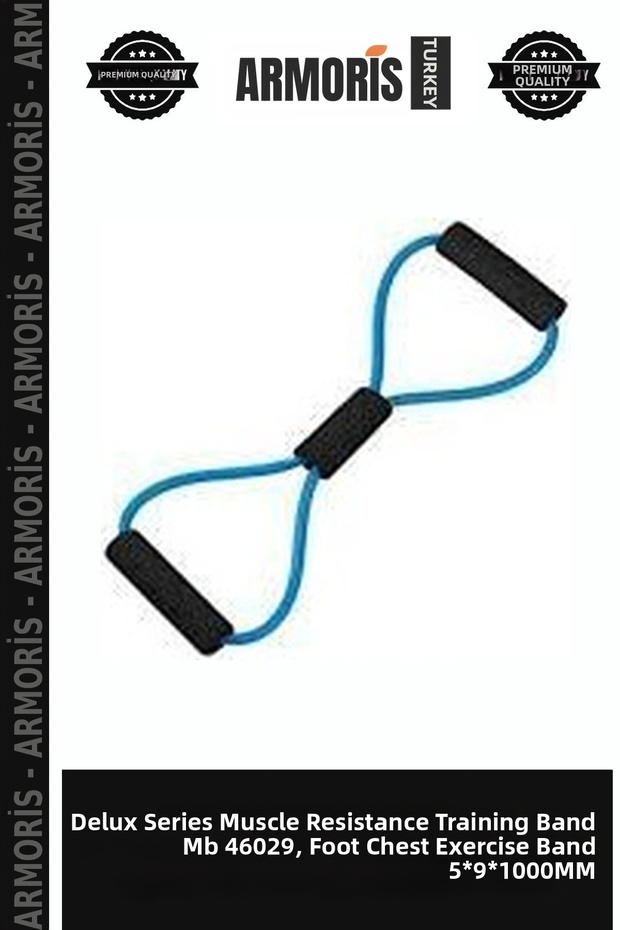 Delux Series Muscle Resistance Training Mb 46029 Foot Chest Exercise Rubber 5*9*1000mm