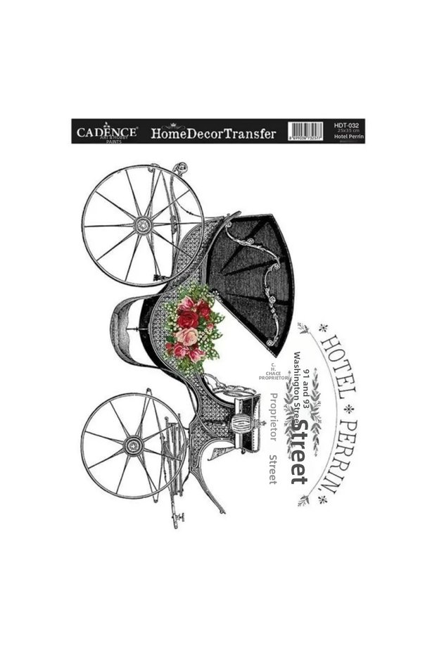Hdt32 Home Decor Ready-Made Transfer Paper 25X35 cm