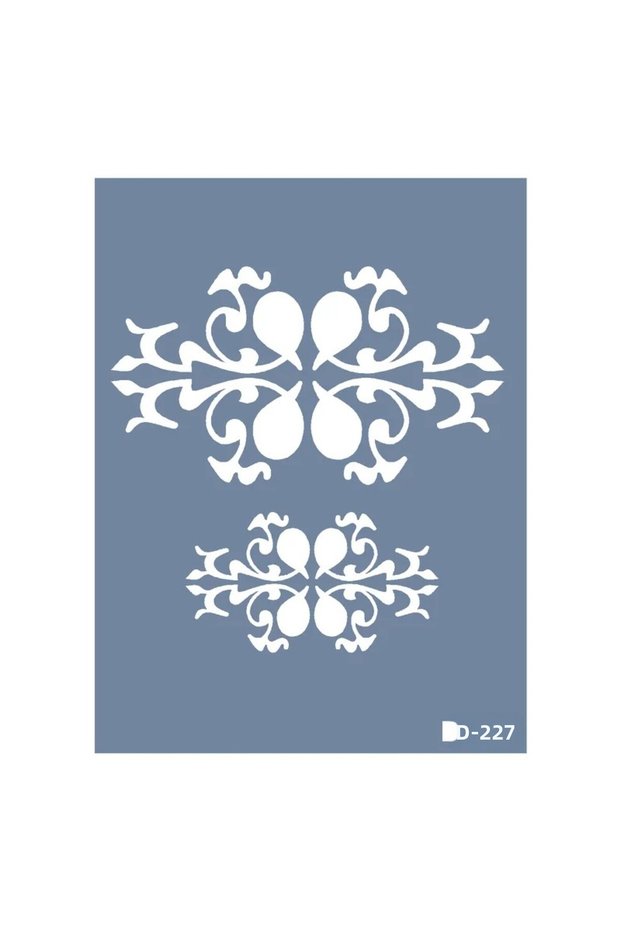 D227 قالب بلاط موديل D سلسلة 15x20 سم