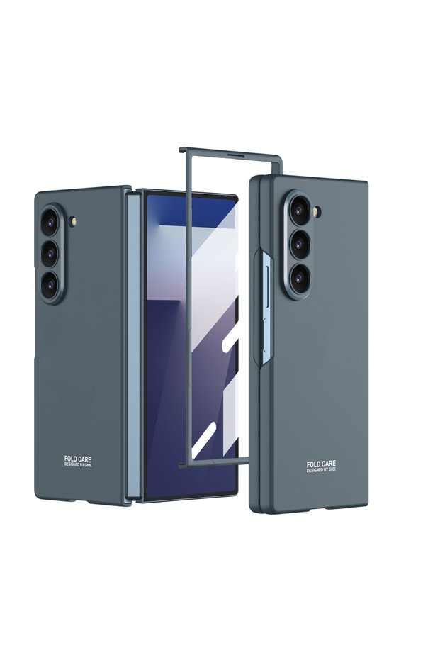 Galaxy Z Fold7 Green Shockproof Armor Plastic Phone Case for Samsung Galaxy Z Fold 8 Ultra Fold7 Out