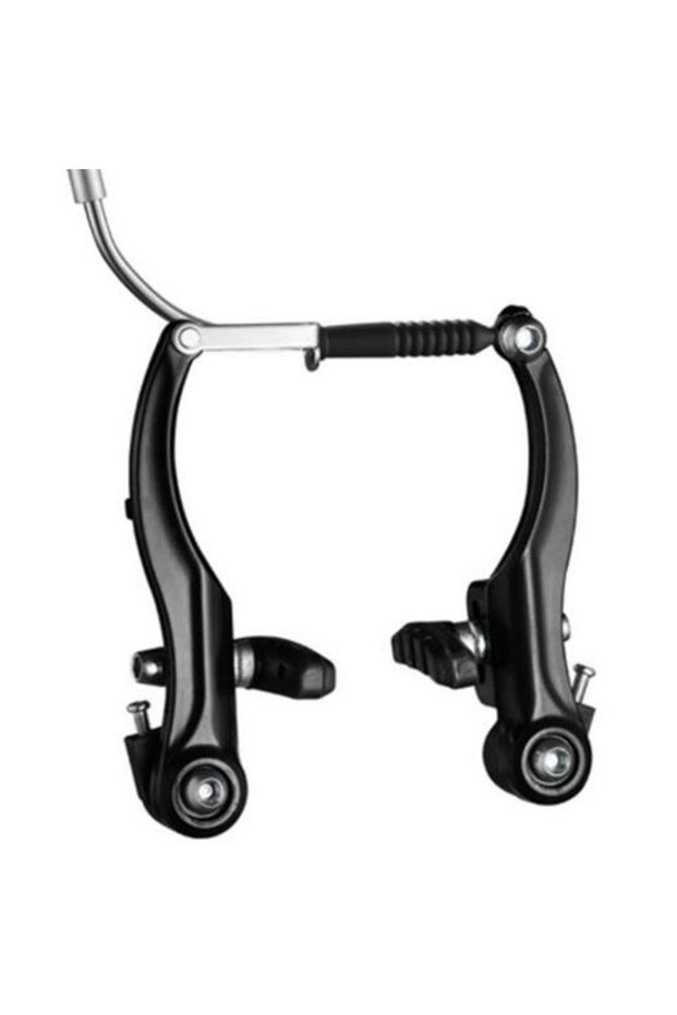 Black Aluminum Alloy Mountain Bike V Brake Front or Rear Bicycle Road Bike Brake Riding Accessories