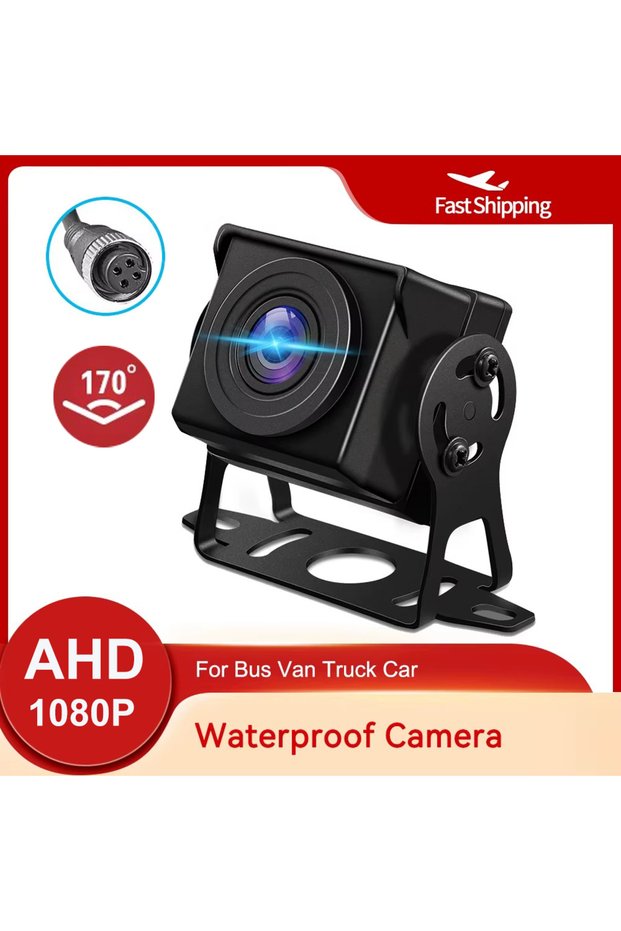 1080P Camera 1920*1080P Car AHD Rear View Backup Camera for Heavy Truck/Bus/RV Vehicle Starlight Nig