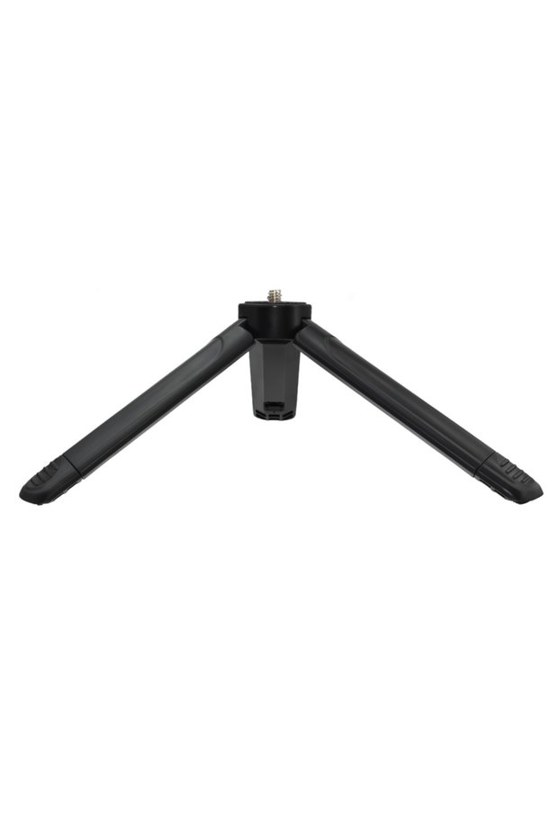 Black Extendable Mini Tripod Grip With 1/4 Inch Screw Stand For Action Camera Phone Holder Table Tri