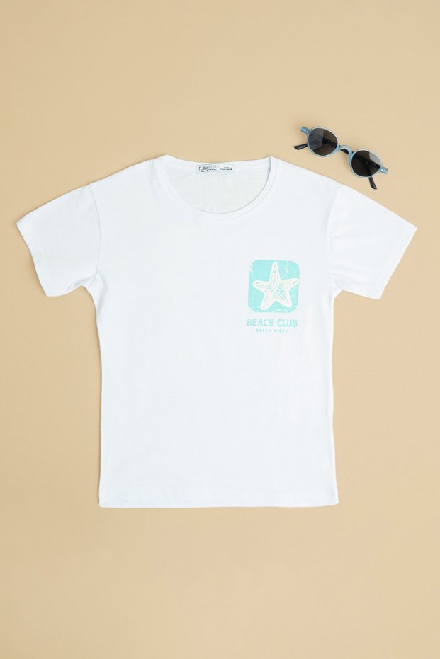 Surf Babe Text Printed Girls' T-Shirt
