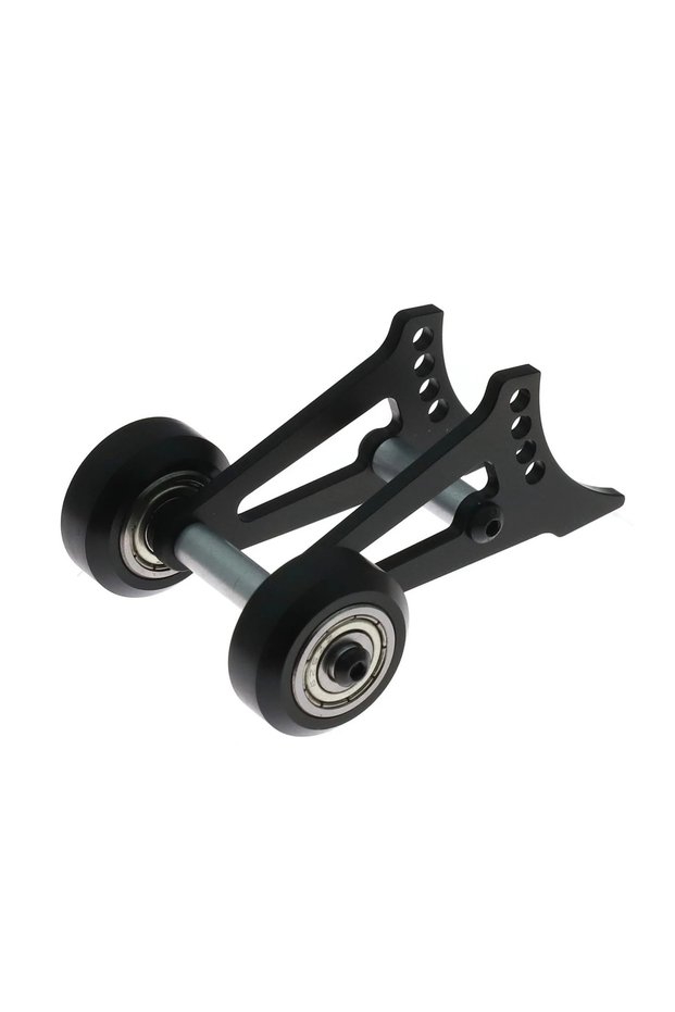 C Tamiya Lunch Box CW-01 Wheelie Kit - Adjustable Rear Stabilizer Metal Bar"