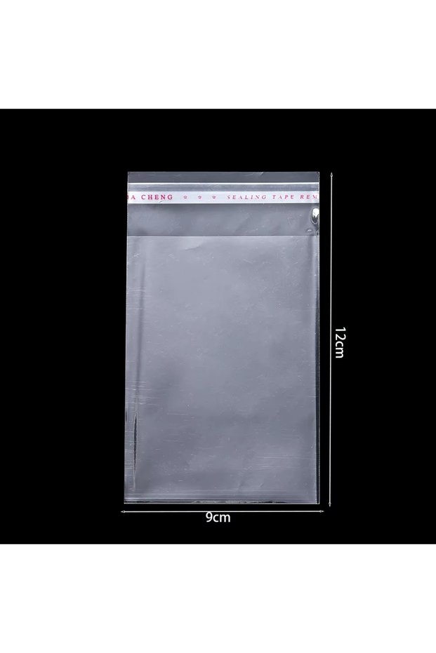 100pc9x12cm 100pcs/lot Transparent Self Adhesive Seal Bags OPP Plastic Cellophane Bags Gifts Bag & P