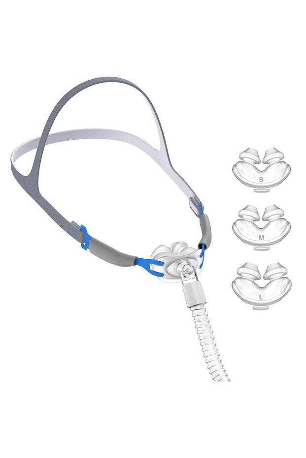 NASAL CPAP MASK Full Set: Nasal Mask,Headgear, Soft Tube-Easy to Connect,Leak-Proof, No Extra Purcha