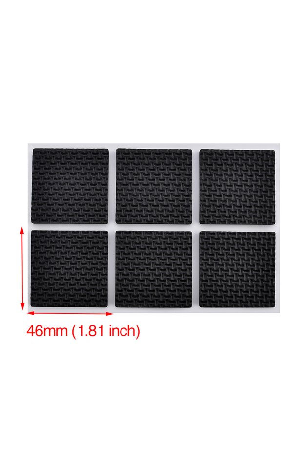 Number 6 KAK 1-24PCS Self Adhesive Furniture Leg Feet Rug Felt Pads Anti Slip Mat Bumper Damper For