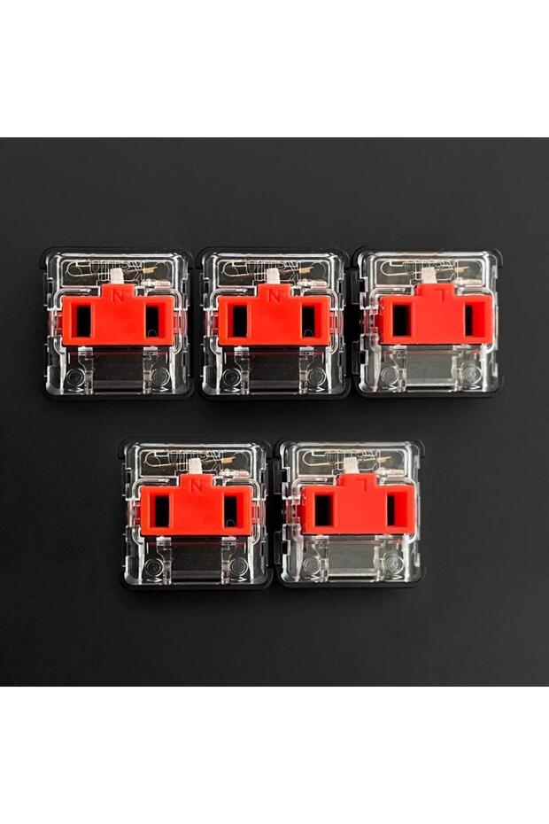 red 5Pcs Low Profile Keyboard Switch Replacement White Red Brown Axis For Logitech G913 G915 G813 G8