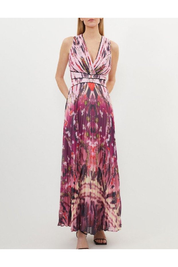 Rochie lunga, Mix Culori